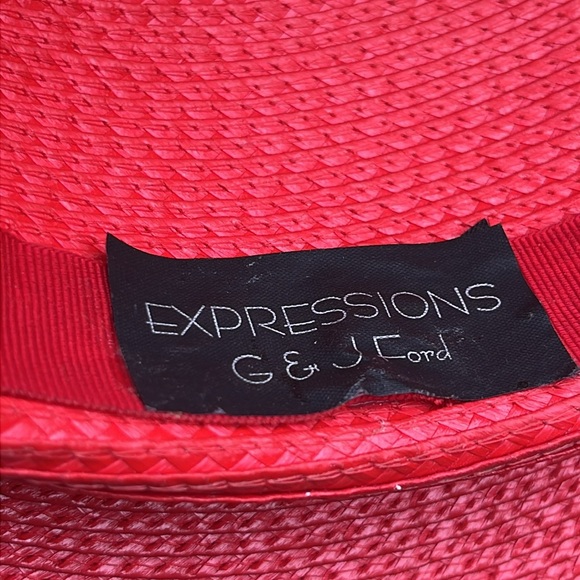 Expressions by G & J Ford large brimmed derby hat - Picture 7 of 9
